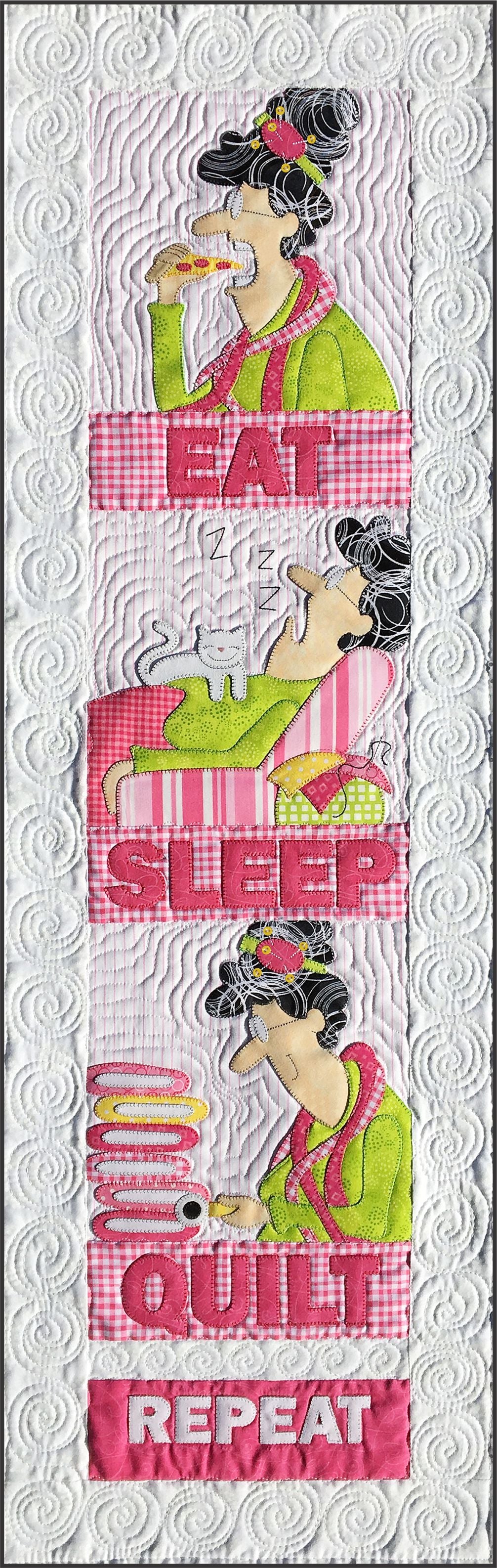 Eat Sleep Quilt Download Pattern
