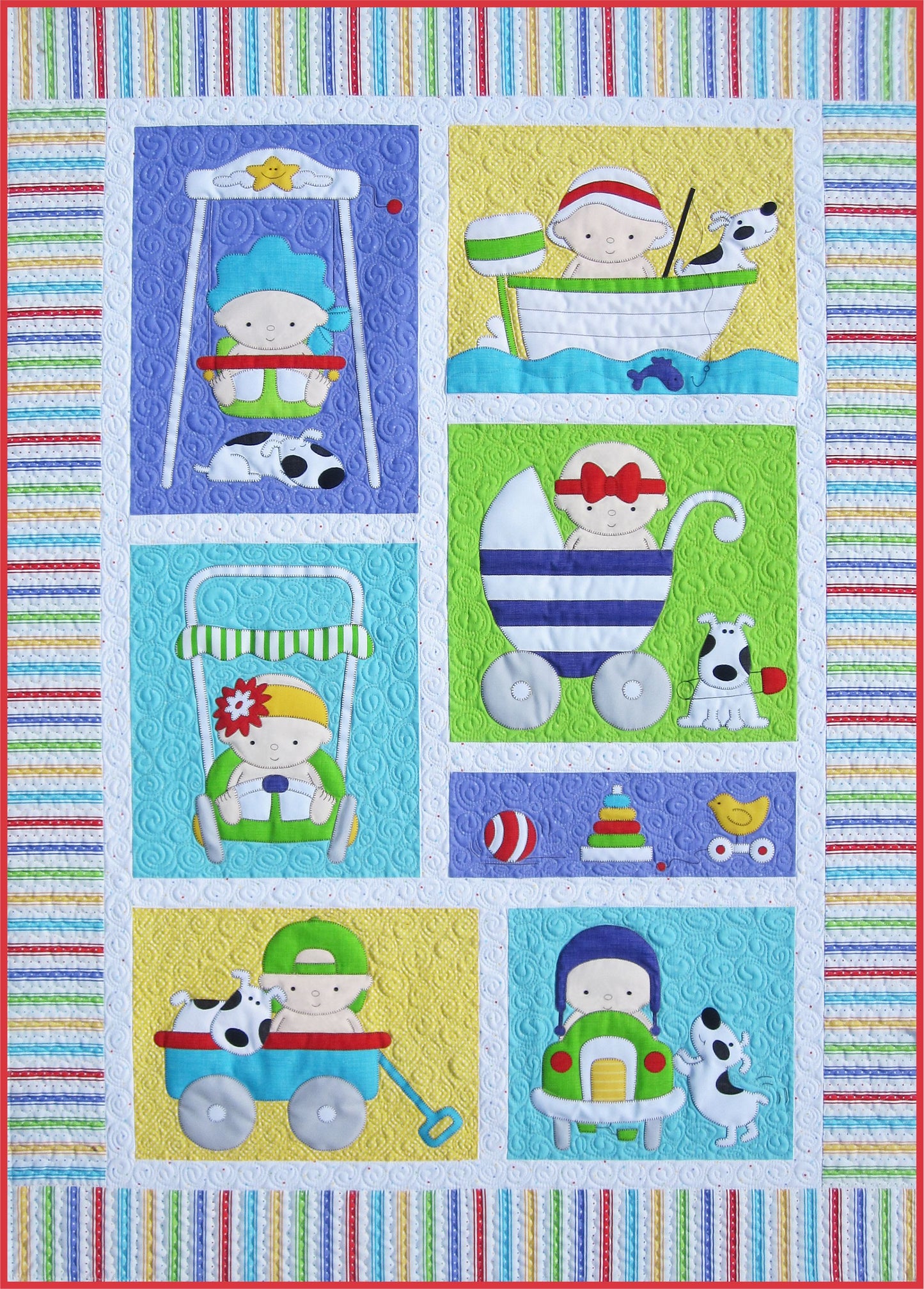 Baby Car Block Download Pattern