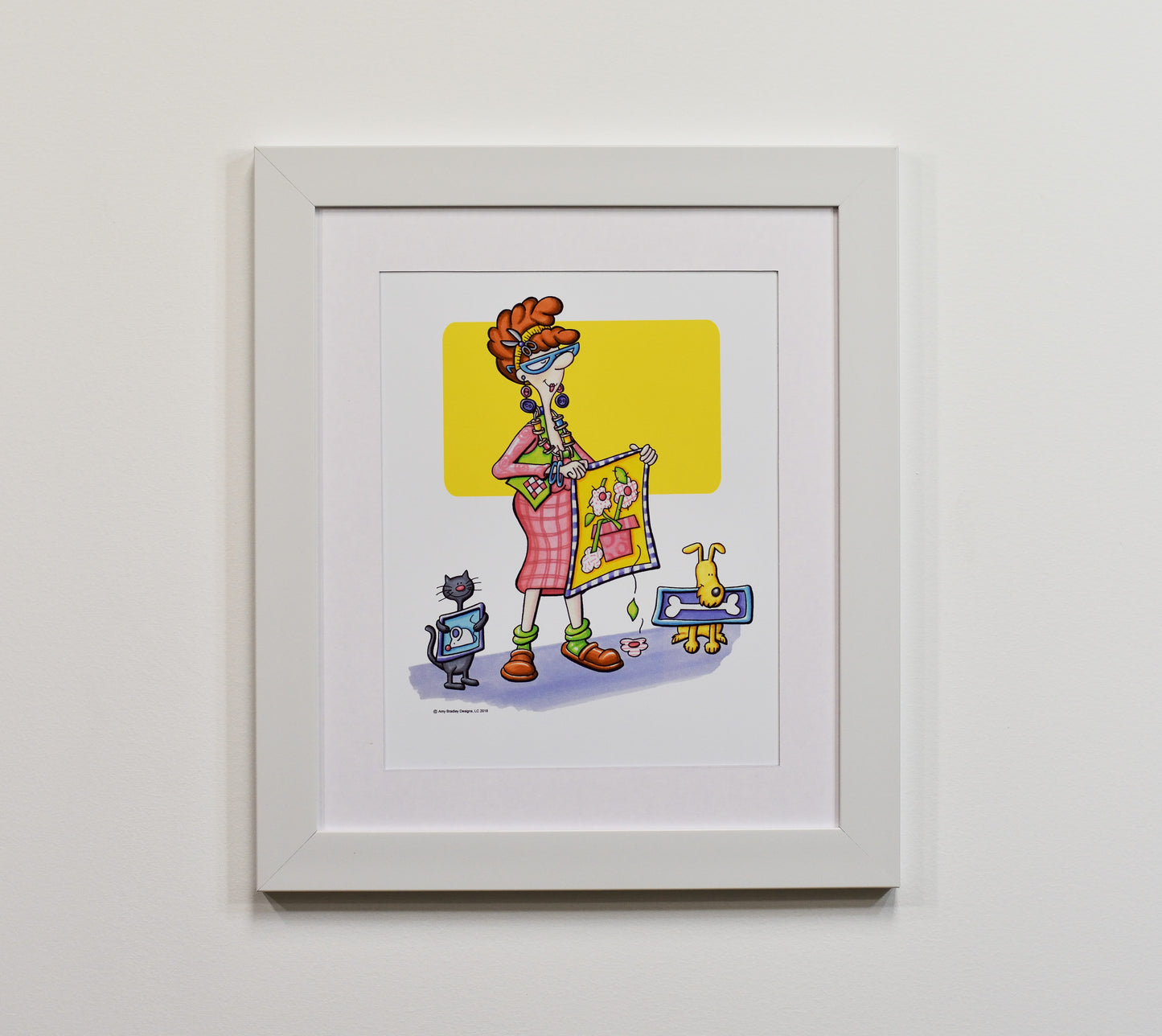 Quilt Diva Show & Tell Day Print