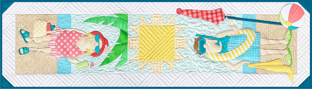 Beach Time Quilt Download Pattern