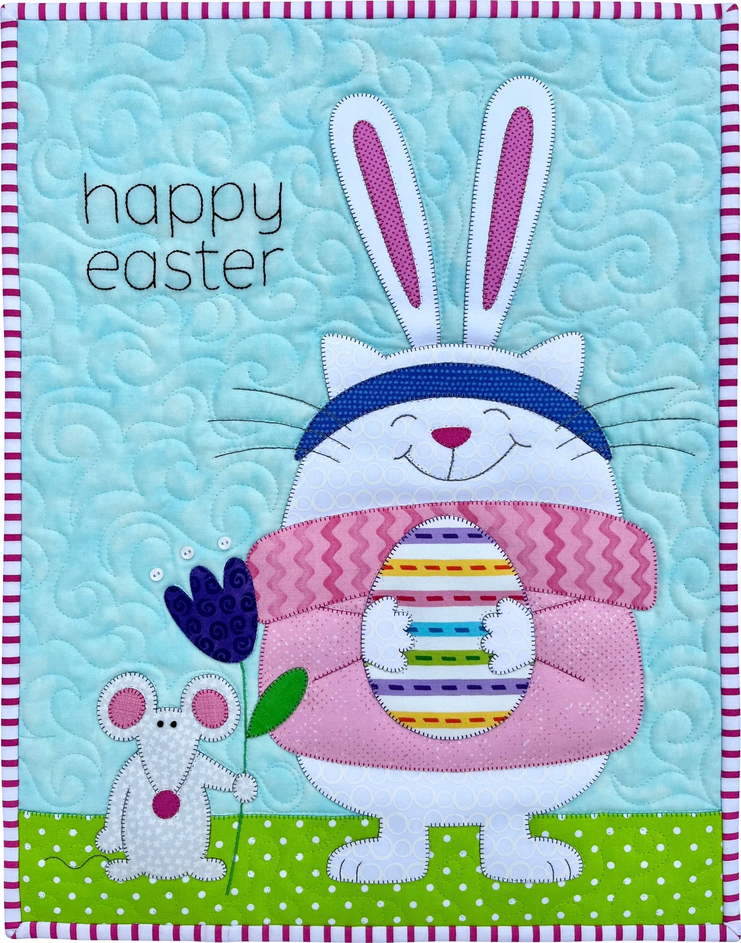 Happy Easter Wallhanging Download Pattern.