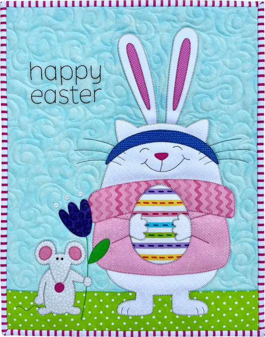 Happy Easter Wallhanging Download Pattern.