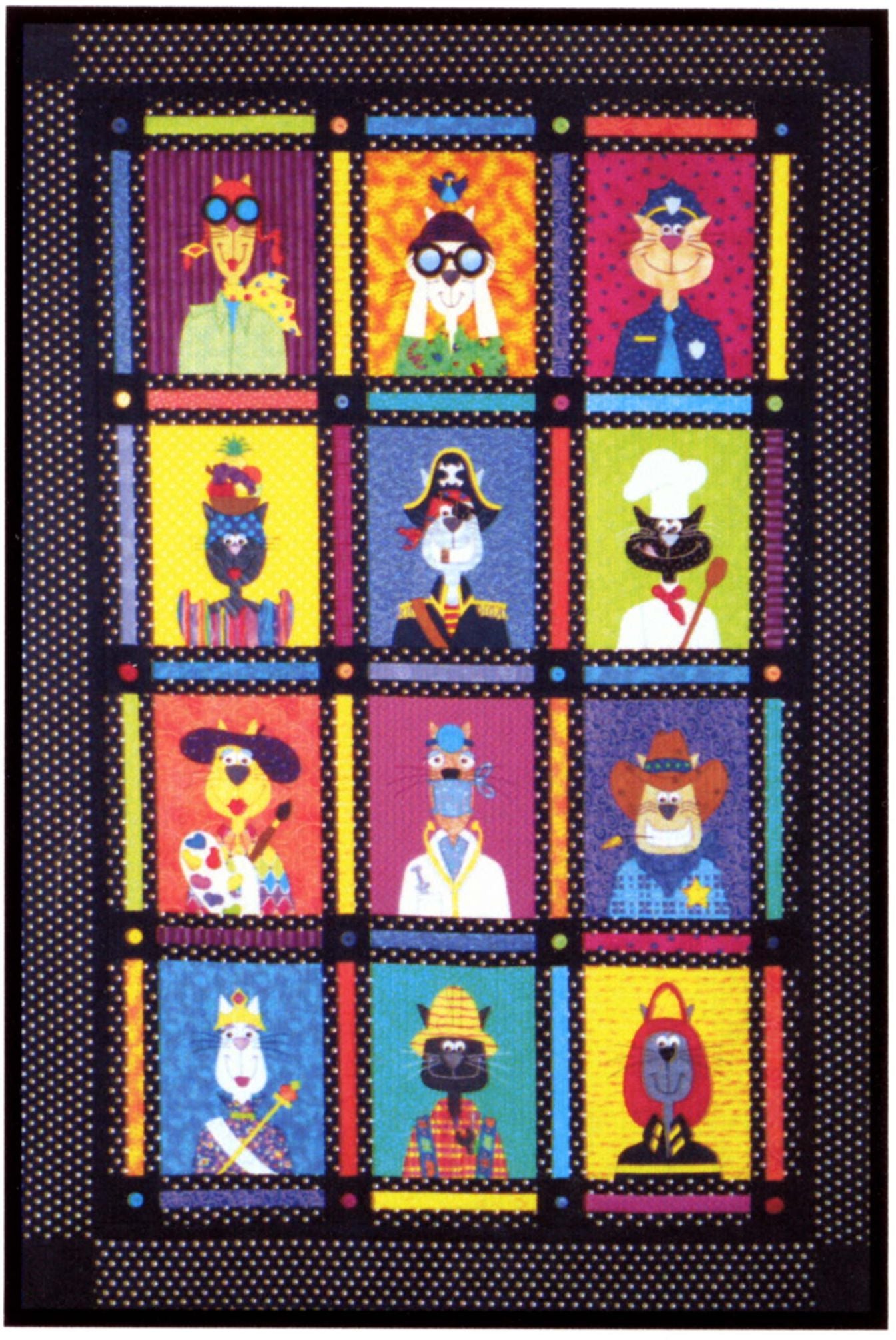 Kitty City Quilt Download Pattern